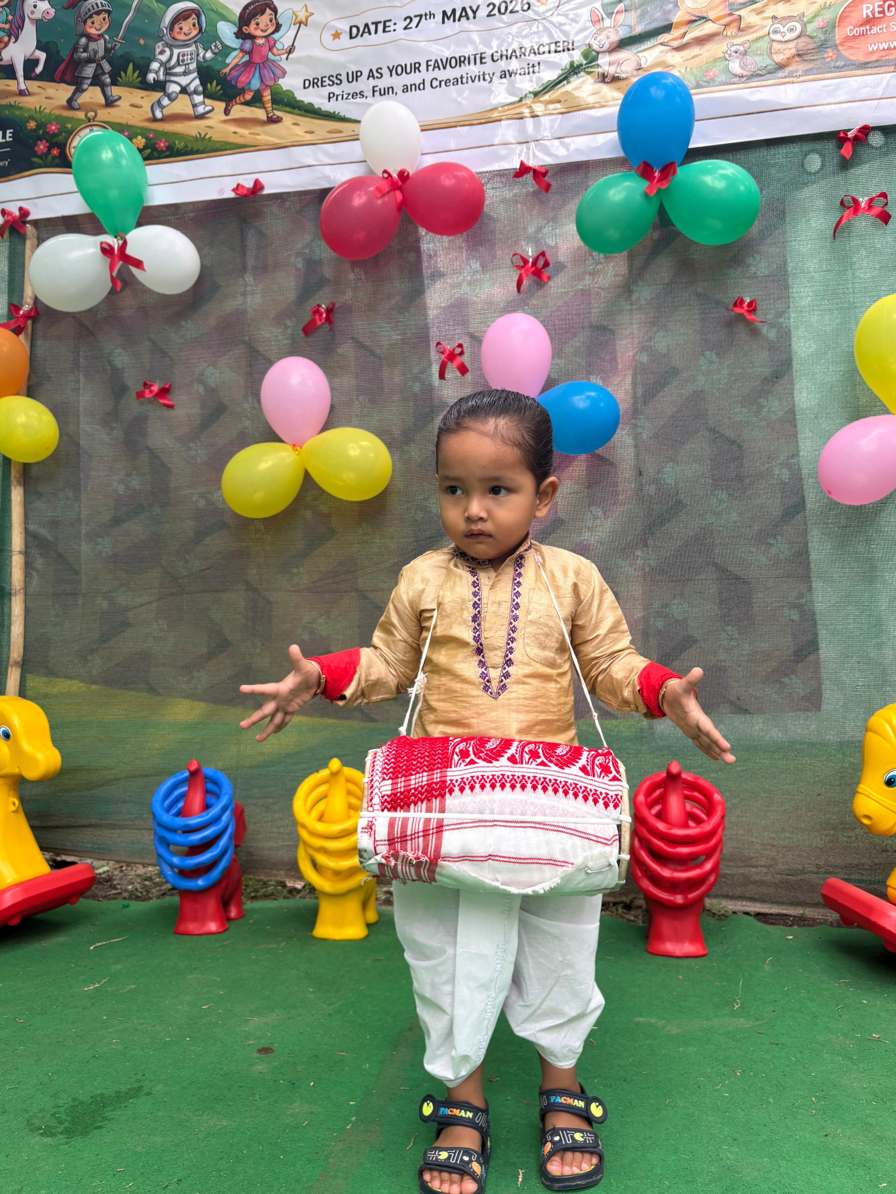 Little Dhol Musician